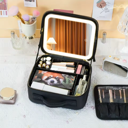 Estuche De Maquillaje Con led| Lleva 2 con un 15% DCTO